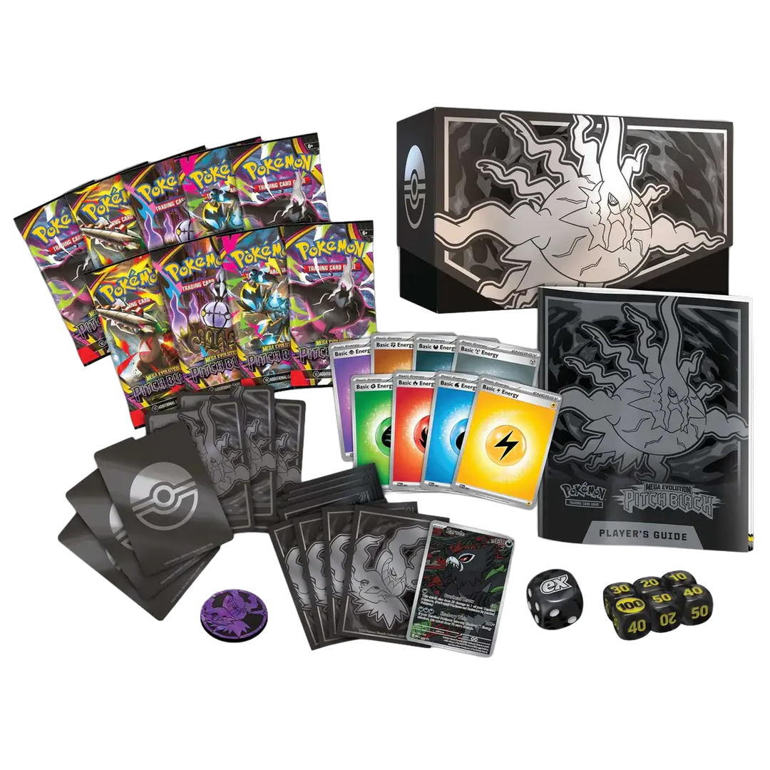 Pokemon TCG - Mega Evolution Pitch Black Elite Trainer Box [PRE-ORDER]