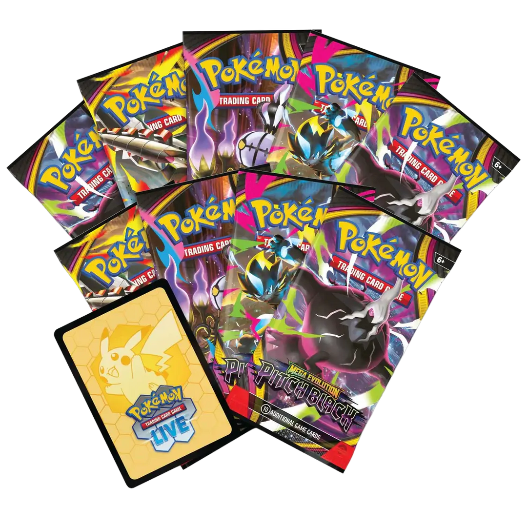 Pokemon TCG - Mega Evolution Pitch Black Elite Trainer Box [PRE-ORDER]