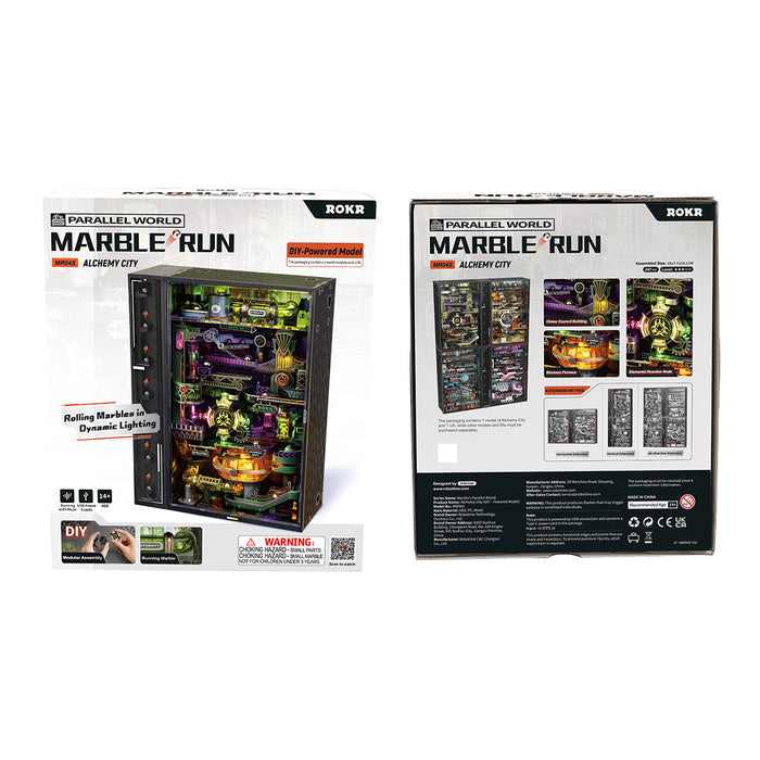 ROKR Alchemy City Marble Run Mechanical 3D Puzzle MR04S