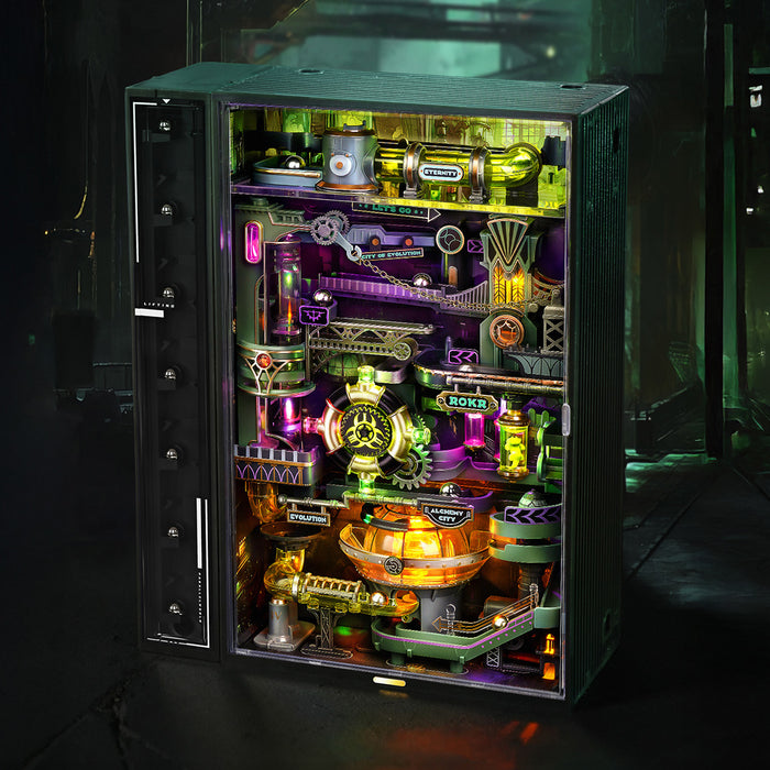 ROKR Alchemy City Marble Run Mechanical 3D Puzzle MR04S