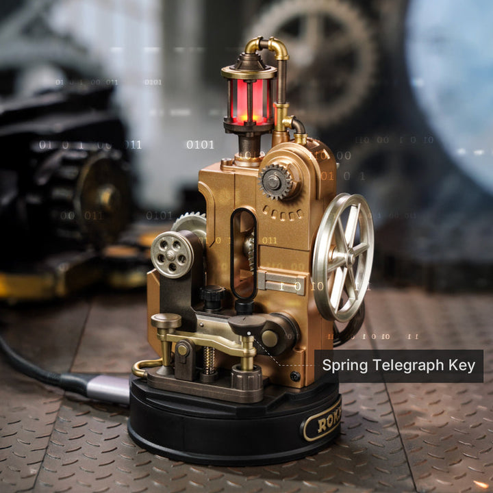 ROKR Morse Telegraph Mechanical 3D Puzzle CGM02 [PRE-ORDER]