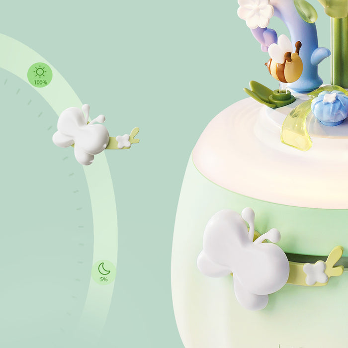 ROKR - Minty Camellia Lamp DIY 3D Flower Night Light AF02S [PRE-ORDER]