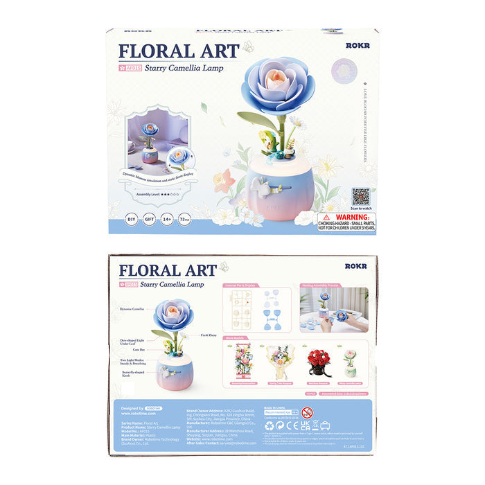 ROKR - Starry Camellia Lamp DIY 3D Flower Night Light AF01S [PRE-ORDER]