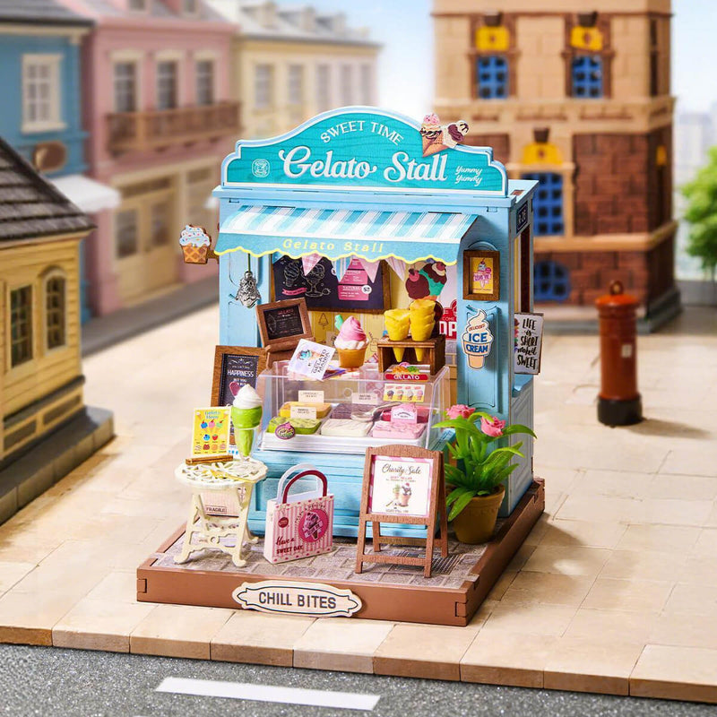 Rolife Gelato Stall DIY Miniature House DS052 [PRE-ORDER]