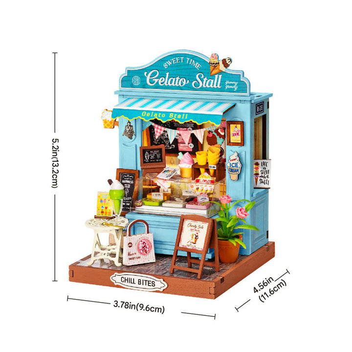 Rolife Gelato Stall DIY Miniature House DS052 [PRE-ORDER]
