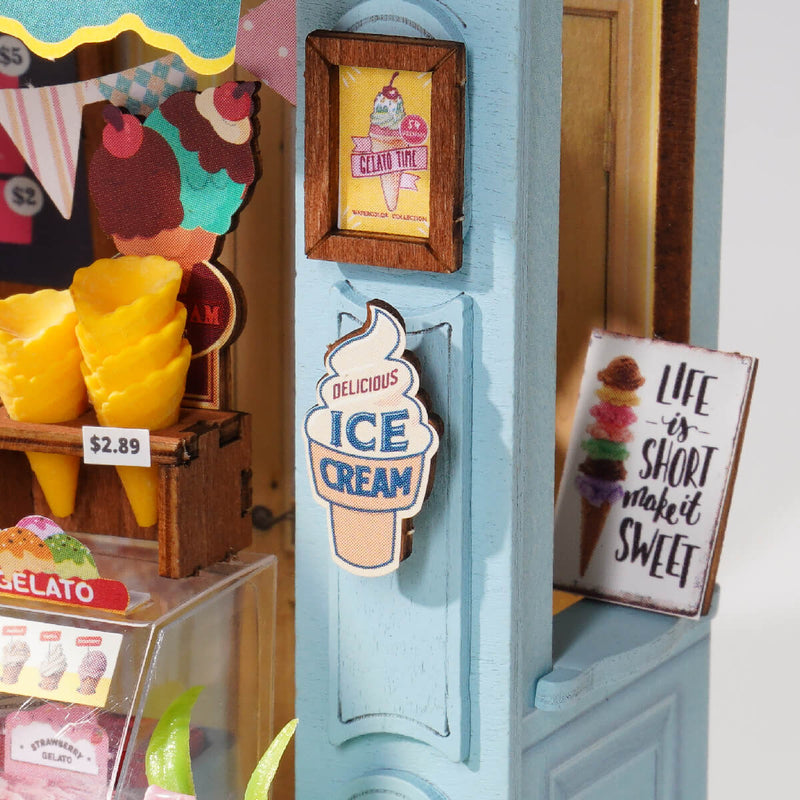 Rolife Gelato Stall DIY Miniature House DS052 [PRE-ORDER]