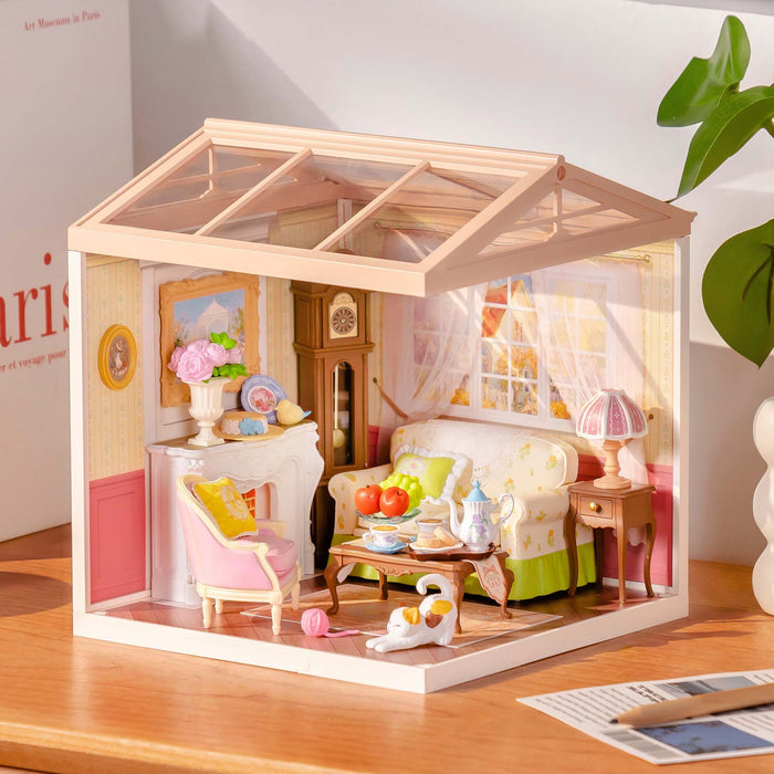Rolife Holiday Tea Time DIY Miniature House DW023
