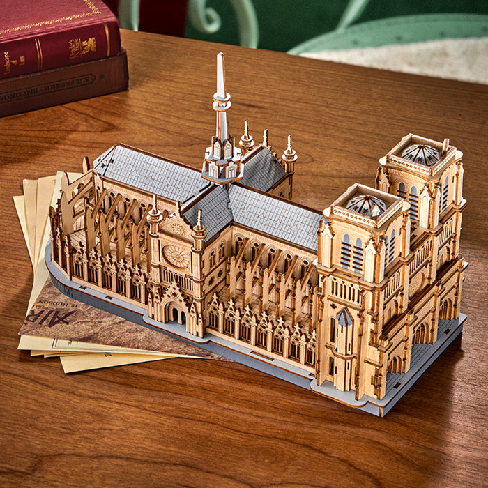 Rowood Paris Cathedral 3D Wooden Puzzle TG511