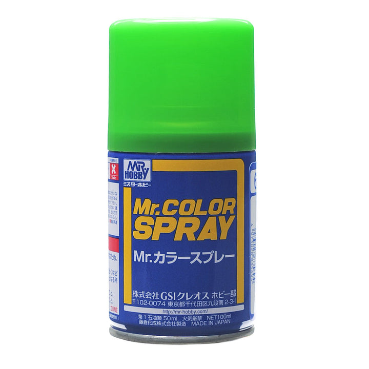MR HOBBY - GSI Creos Mr. Color Spray Yellow Green 100ml S64