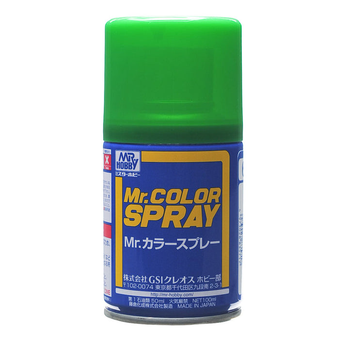 MR HOBBY - GSI Creos Mr. Color Spray Bright Green 100ml S66