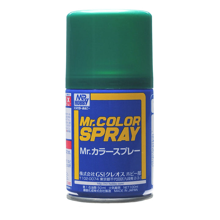 MR HOBBY - GSI Creos Mr. Color Spray Metallic Green 100ml S77