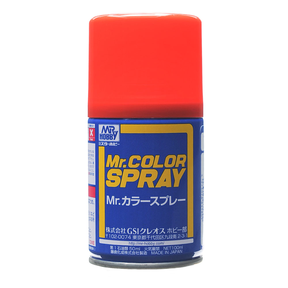 MR HOBBY - GSI Creos Mr. Color Spray Shine Red 100ml S79