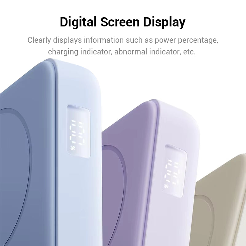 Xiaomi Magnetic Power Bank 10000 7.5w Integrated Cable with Built-in Stand 3C Certified