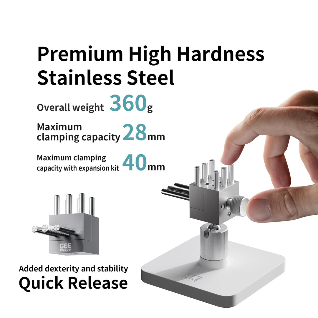 GeeHobby GH-TV Stainless Steel Hobby Vise