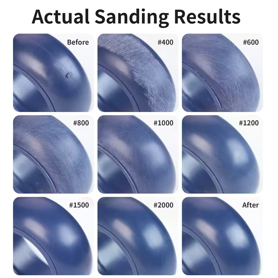 DSPIAE Vigorous Sponge Sandpaper Set XSS-S01