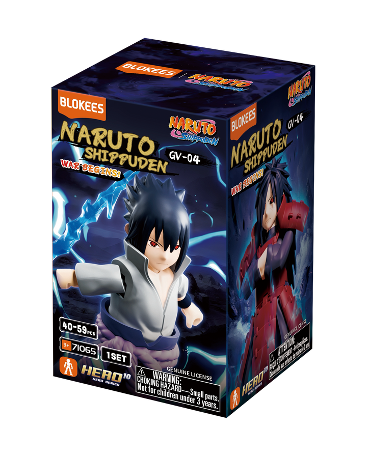 Blokees Naruto Galaxy Versionc 04 - Heart of A Ninja Blind Box