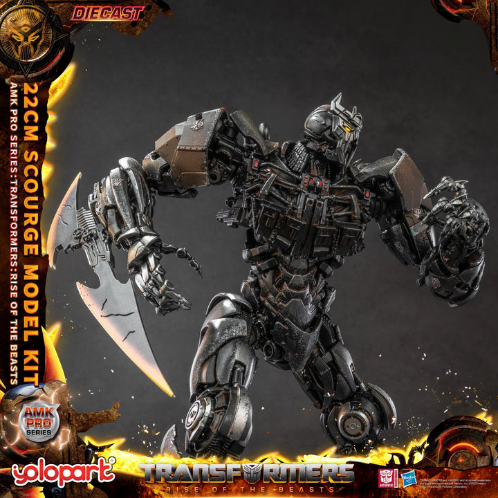 YOLOPARK - Transformers AMK PRO Series 22cm Scourge Model Kit (RS : Rise of the Beasts)[PRE-ORDER]