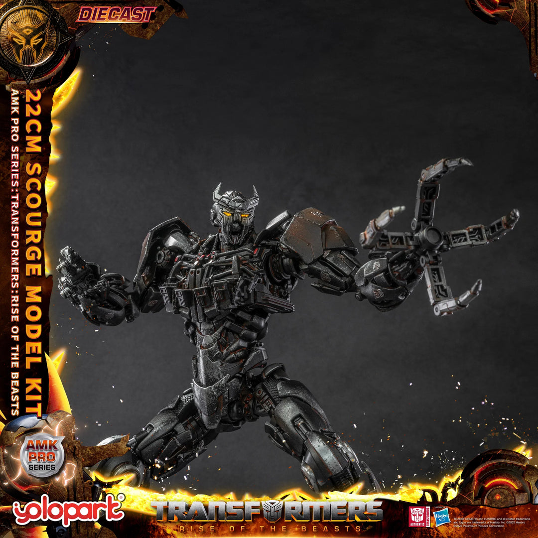 YOLOPARK - Transformers AMK PRO Series 22cm Scourge Model Kit (RS : Rise of the Beasts)[PRE-ORDER]