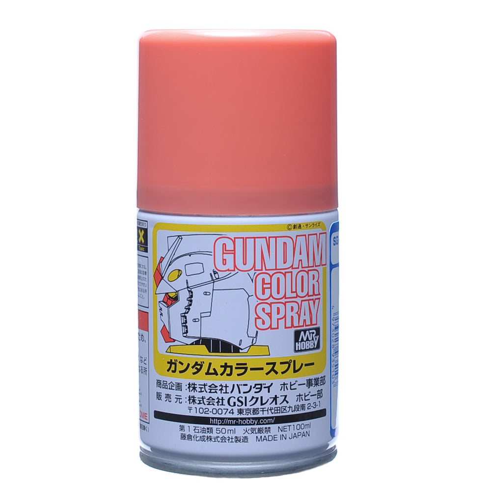 MR HOBBY - GSI Creos Gundam Color Spray MS Char’s Pink 100ml SG10