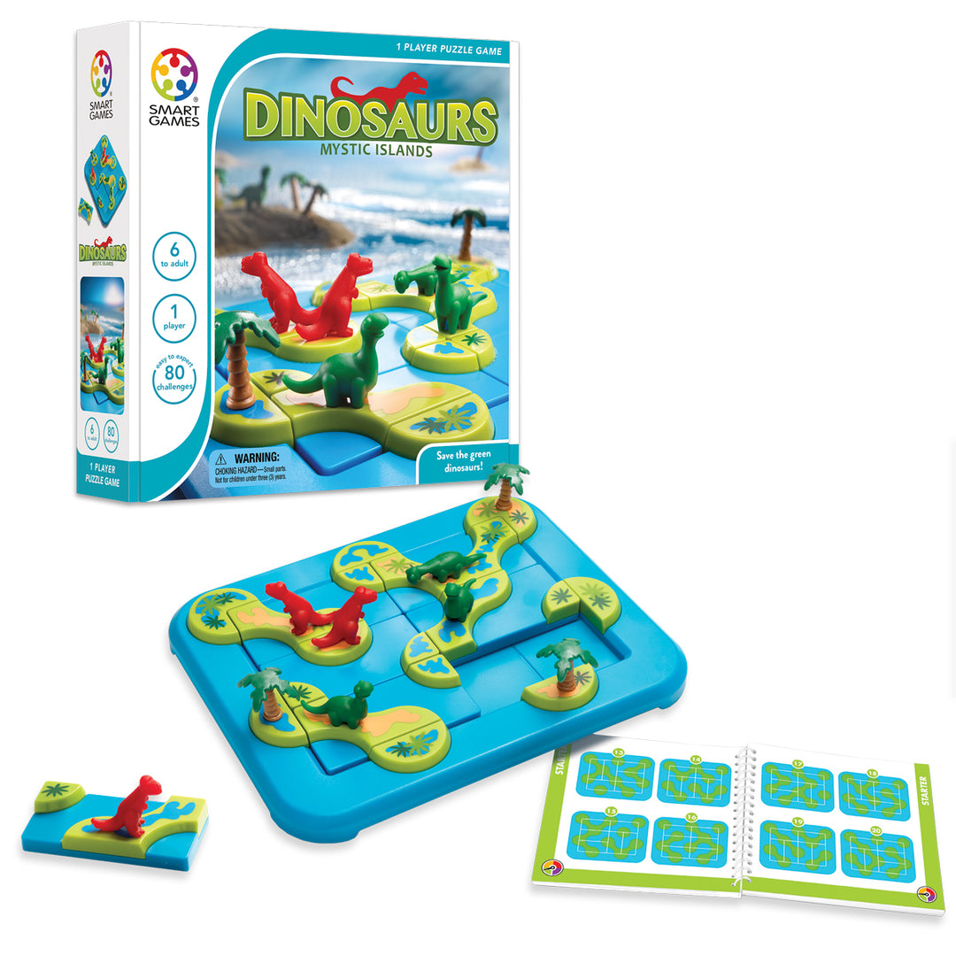 SmartGames - Dinosaurs Mystic Islands Puzzle Game