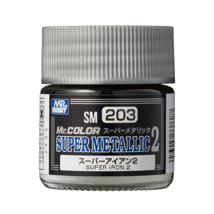 MR HOBBY - GSI Creos Mr. Color Super Metallic Color II Super Iron II 10ml SM203