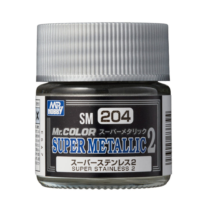 MR HOBBY - GSI Creos Mr. Color Super Metallic Color II Super Stainless II 10ml SM204