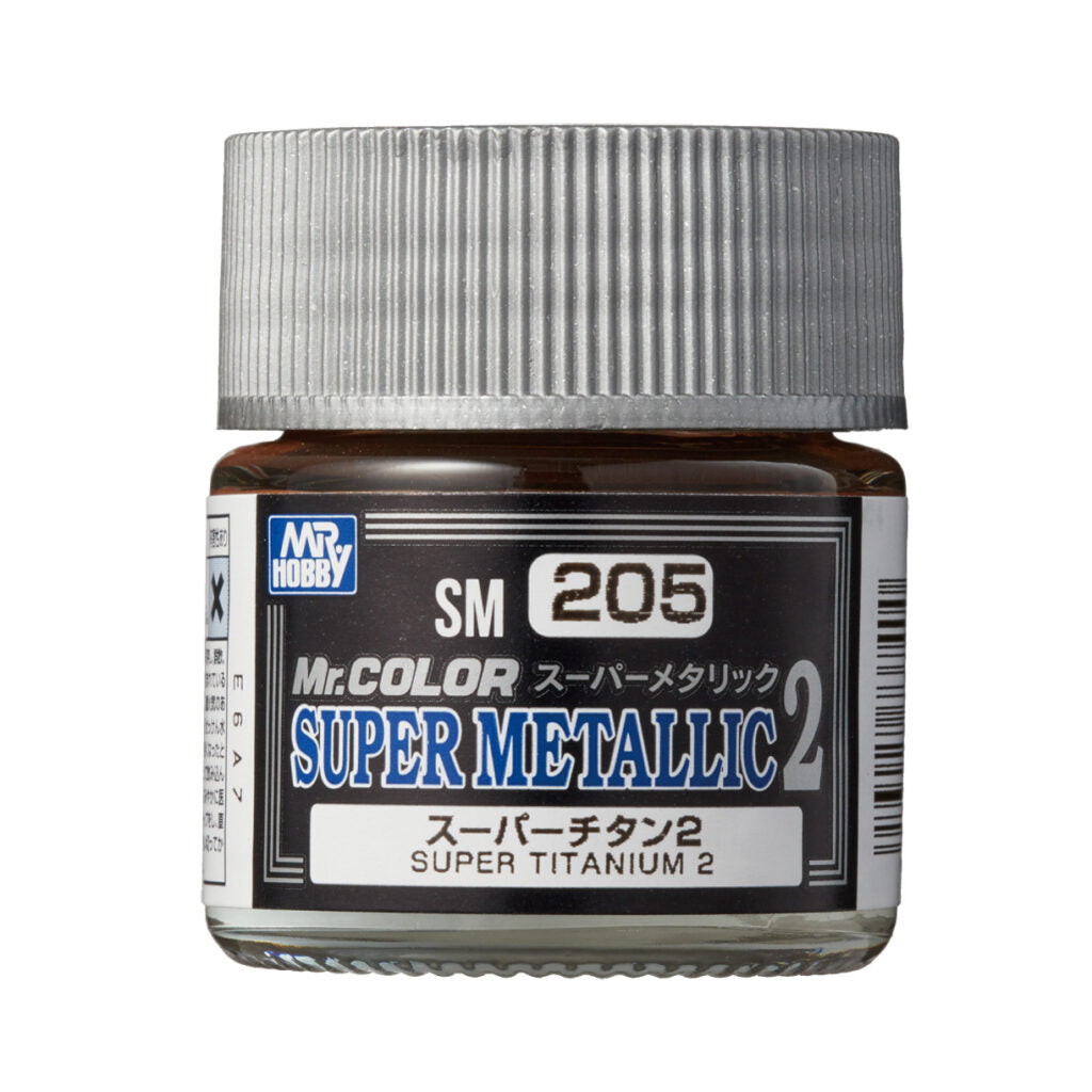 MR HOBBY - GSI Creos Mr. Color Super Metallic Color II Super Titanium II 10ml SM205