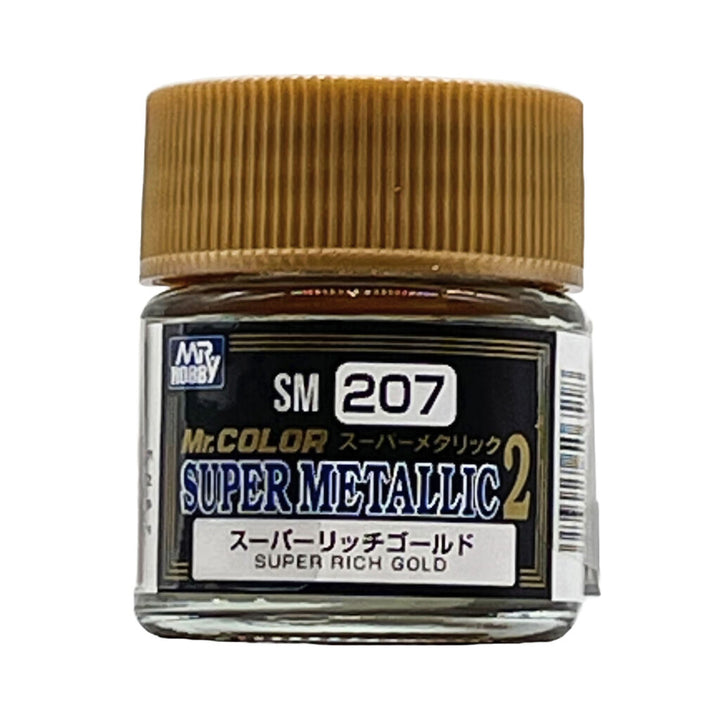 MR HOBBY - GSI Creos Mr. Color Super Metallic Color II Super Rich Gold 10ml SM207