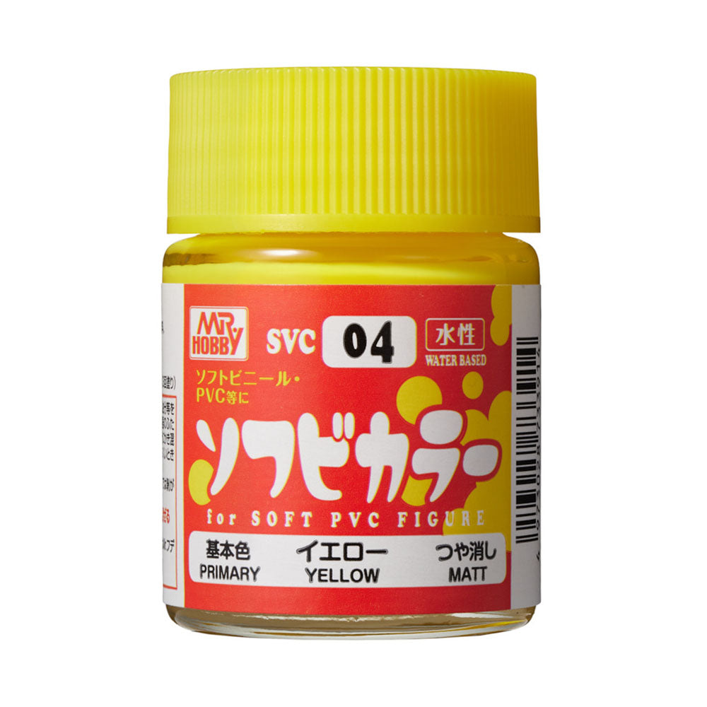 MR HOBBY - GSI Creos Soft Vinyl Color Yellow SVC04 18ml