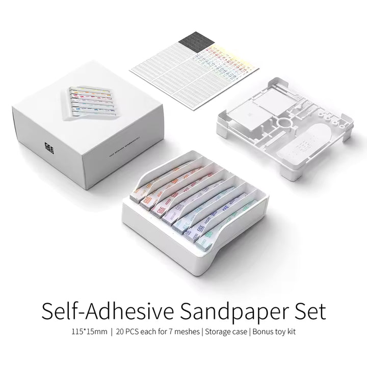GeeHobby - Self-adhesive Sandpaper Set GH-SP-01
