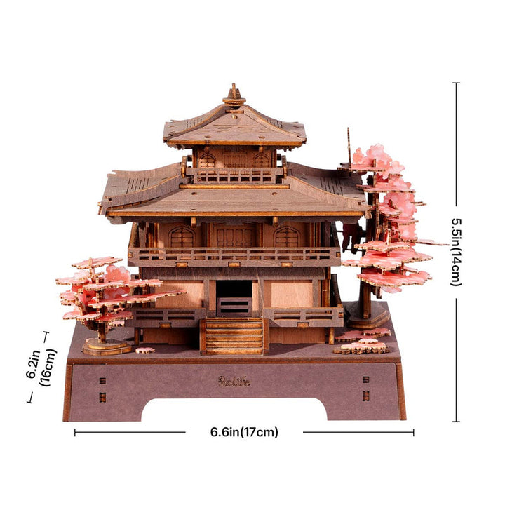 Rolife Sakura Pavilion 3D Wooden Puzzle TGA07 [PRE-ORDER]