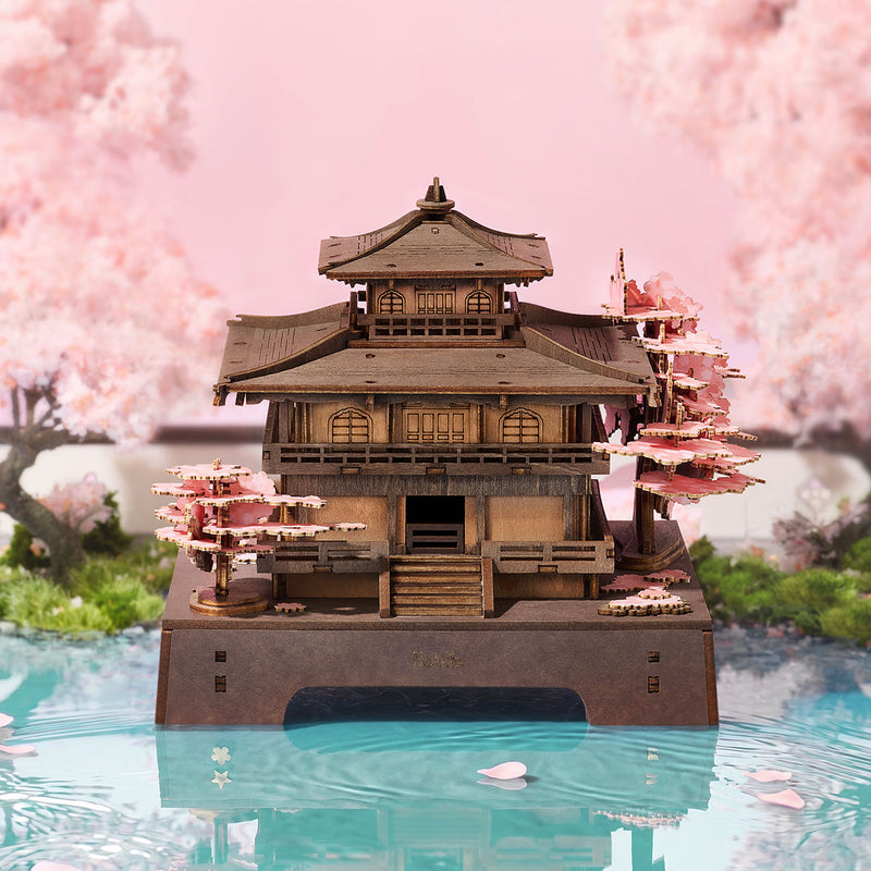 Rolife Sakura Pavilion 3D Wooden Puzzle TGA07 [PRE-ORDER]