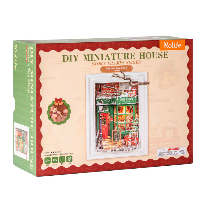 Rolife Santa's Toy Shop 3D Wooden Puzzle DP006