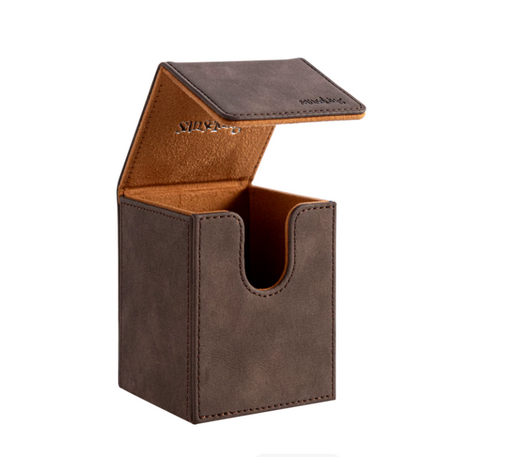 Sanseking - Pu Deck Box Dark Brown