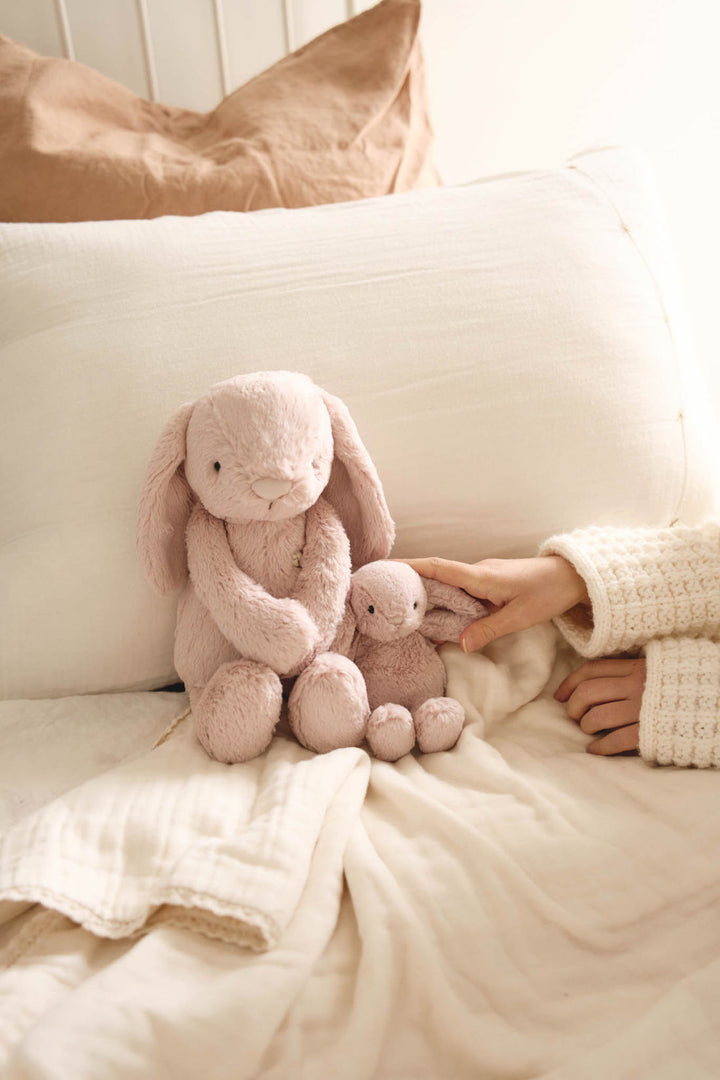 Jamie Kay - Snuggle Bunnies Plush Frankie the Hugging Bunny Blush