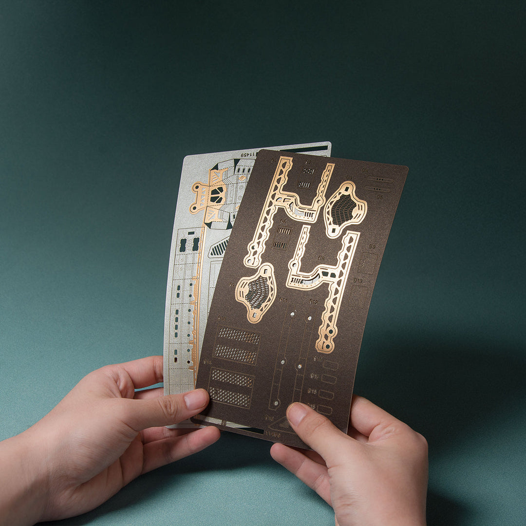 HowCat Space Warship 3D Wooden Puzzle [PRE-ORDER]