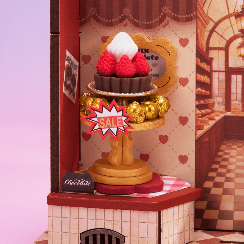 Rolife Sweet Chocolate Shop DIY Miniature House DS046