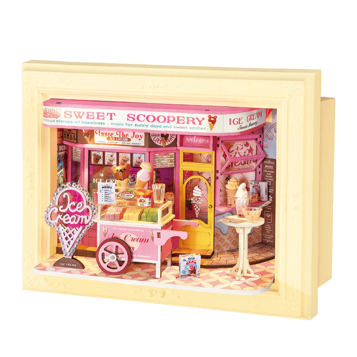 Rolife Sweet Scoopery Ice Cream 3D Wooden Puzzle DP002