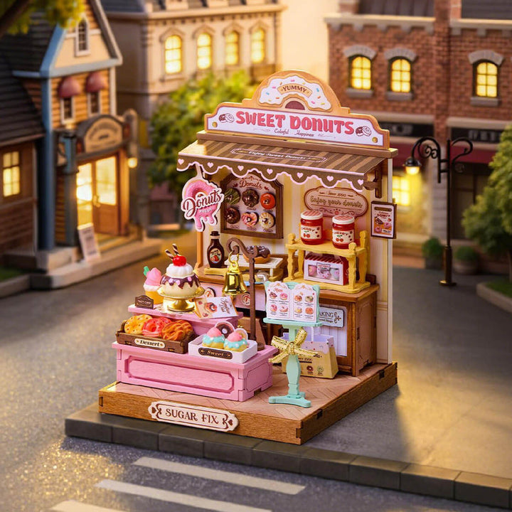 Rolife Sweetie's Donut Shop DIY Miniature House DS051 [PRE-ORDER]