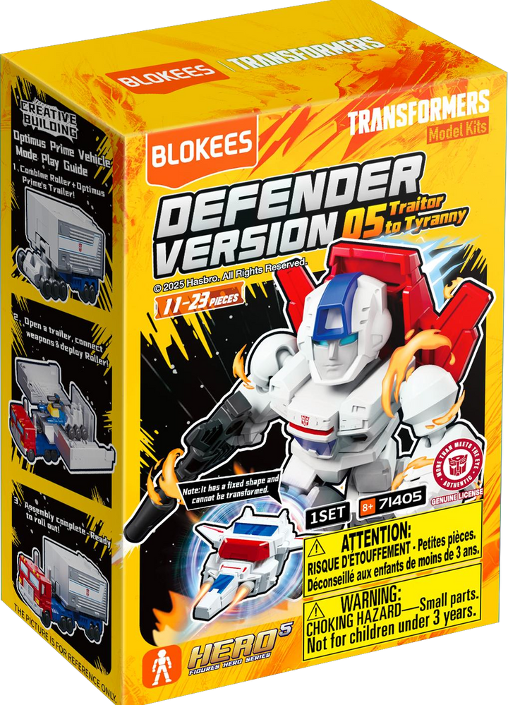 Blokees Transformers Defender Version 05 Traitor to Tyranny Blind Box