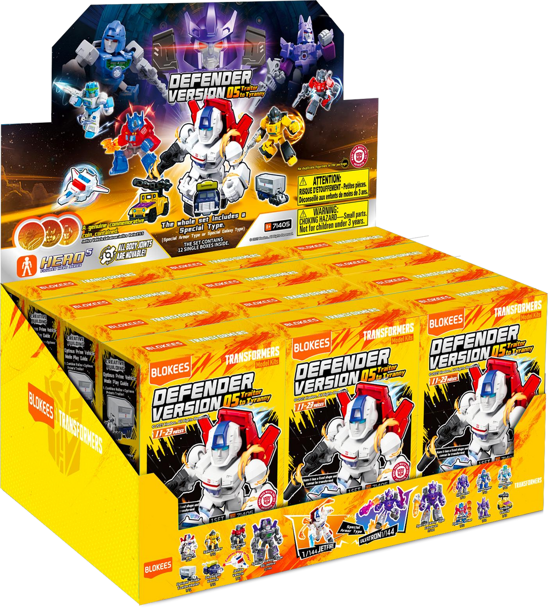 Blokees Transformers Defender Version 05 Traitor to Tyranny Blind Box