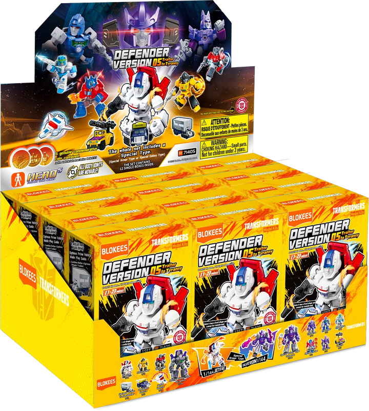 Blokees Transformers Defender Version 05 Traitor to Tyranny Blind Box