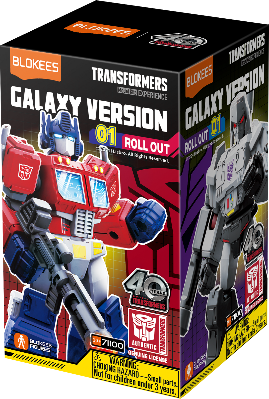 Blokees Transformers Galaxy Version 01 Autobots Roll Out Blind Box [PRE-ORDER]