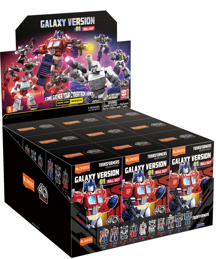 Blokees Transformers Galaxy Version 01 Autobots Roll Out Blind Box [PRE-ORDER]