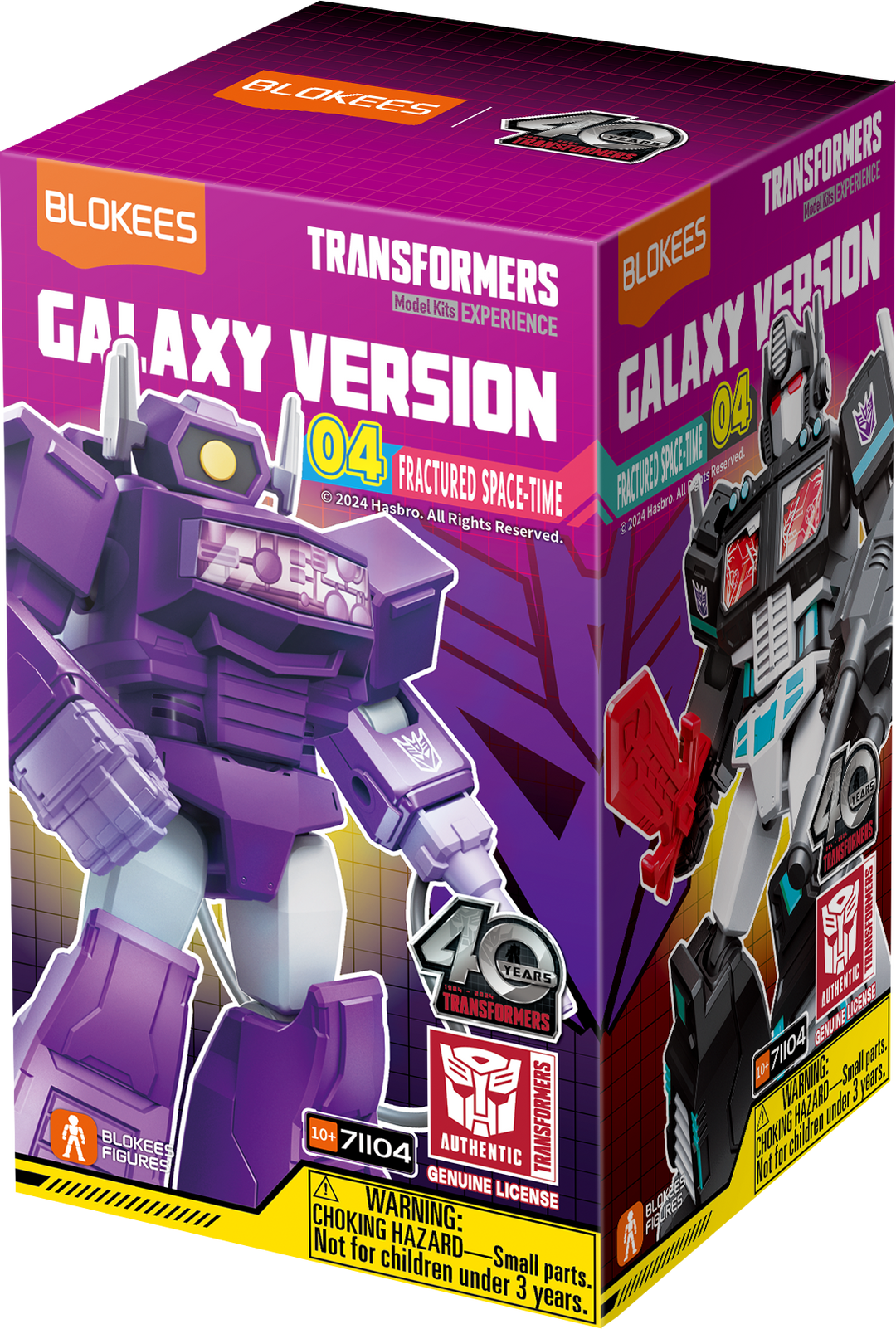 Blokees Transformers Galaxy Version 04 Fractured Space-Time Blind Box [PRE-ORDER]