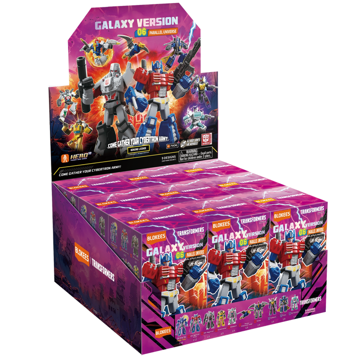 Blokees Transformers Galaxy Version 06 Parallel Universe Blind Box [PRE-ORDER]