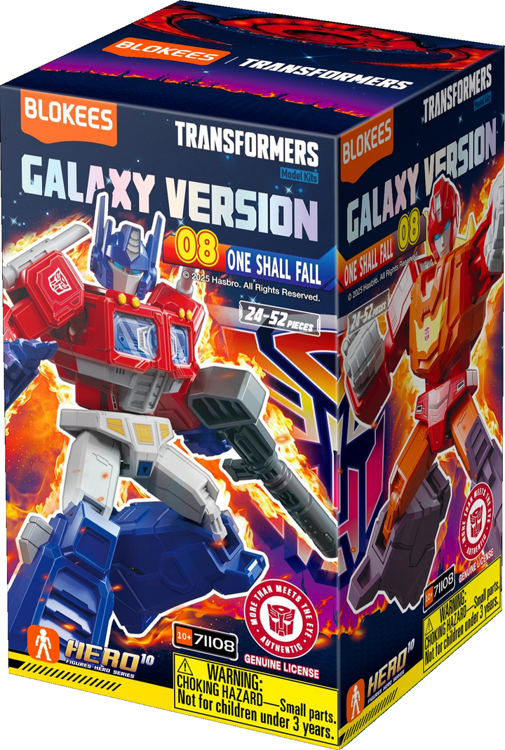 Blokees Transformers Galaxy Version 08 One Shall Fall Blind Box [PRE-ORDER]