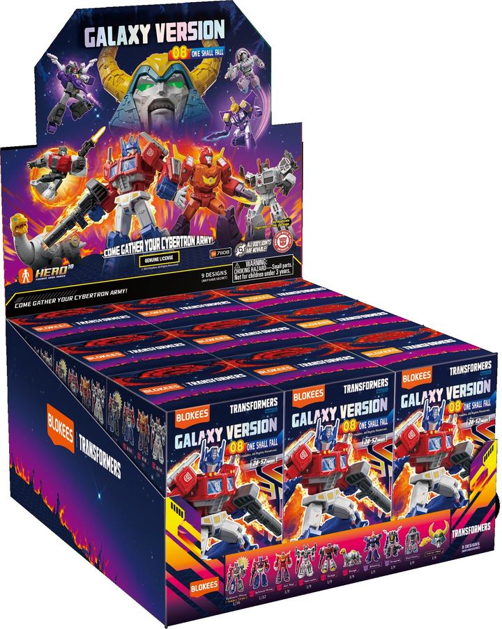 Blokees Transformers Galaxy Version 08 One Shall Fall Blind Box [PRE-ORDER]