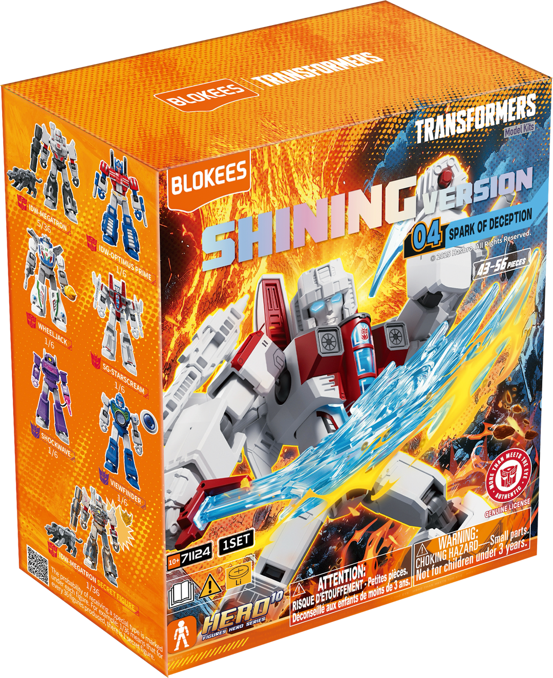 Blokees Transformers Shining Version 04 Spark of Deception Blind Box