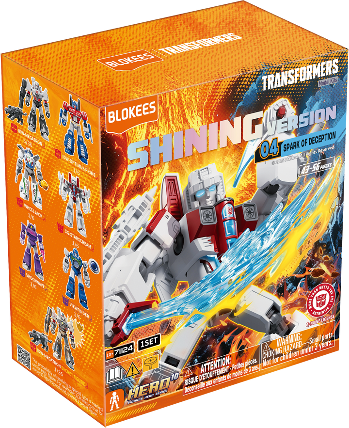 Blokees Transformers Shining Version 04 Spark of Deception Blind Box